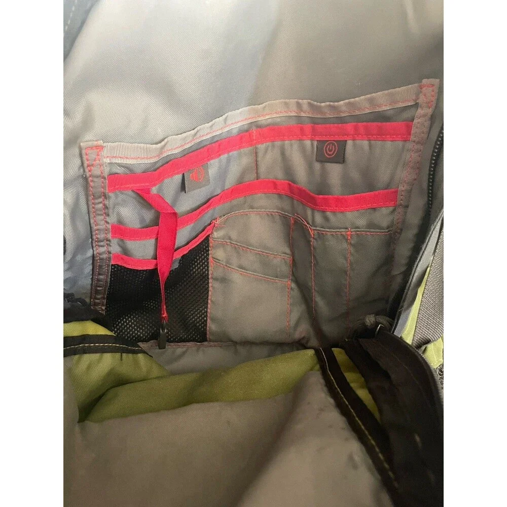Vintage The North Face Recon Backpack Olive Mesh Daypack ABKH 30 L Y2K Outdoor